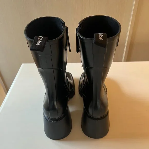Chloé - Black Betty Rain Boots - EUR 38 - Picture 4 of 7